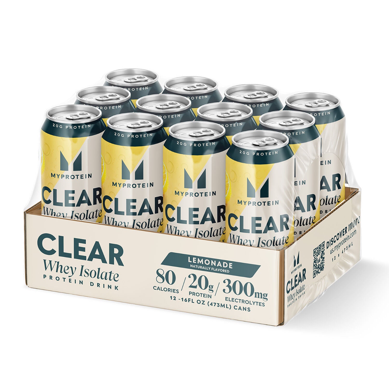 Clear Whey Isolate Protein Drink - Lemonade (12 Count) Lemonade | GNC